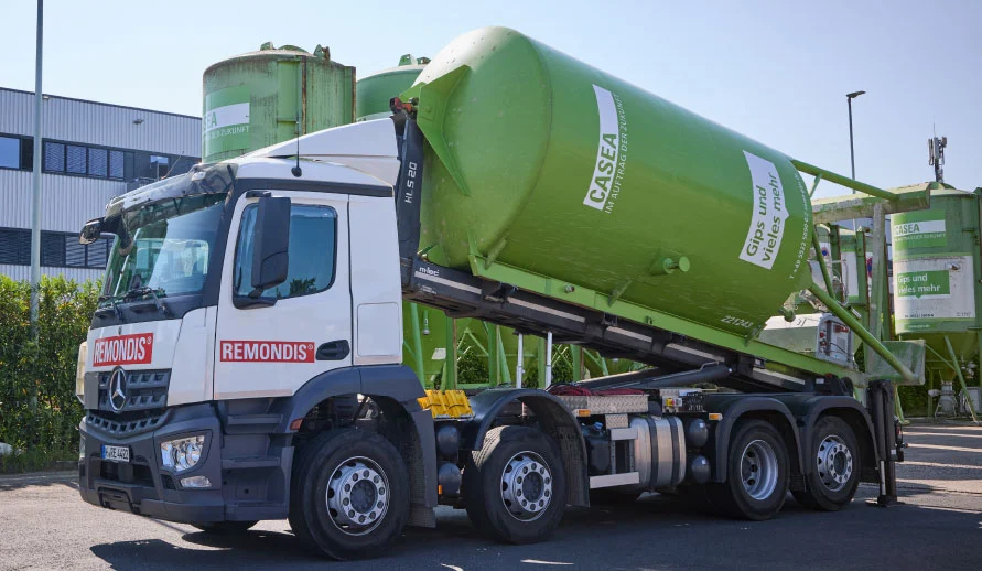 Spezialfahrzeug Silo-Transport